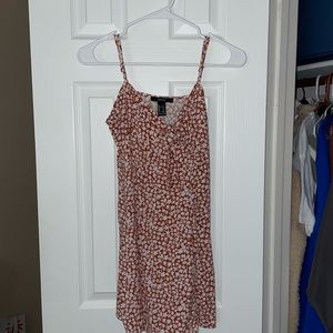 Forever 21 Rust Floral Mini Dress